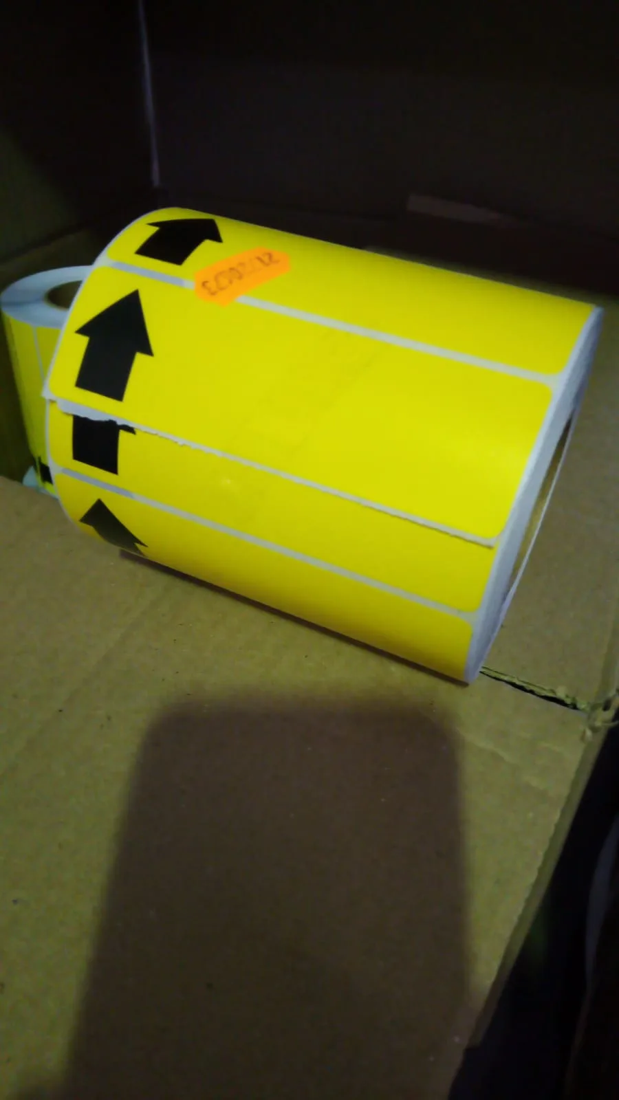 Shelf edge label