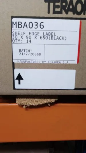 wholesale shelf edge labels Cape Town