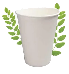 350ML COMPOSTABLE SINGLE WALL CUP (PLAIN) 50'S