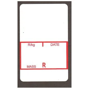 40MM X 62MM X 750 SCALE LABEL (45 ROLLS)