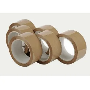 Buff Tape - 48MM X 50M Box Of 36 Rolls