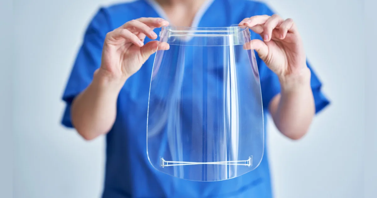 FACE SHIELDS PLASTIC (1'S)