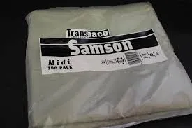 PLASTIC SHOPPING BAGS (COLORED)