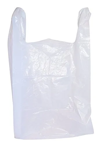 PLASTIC SHOPPING BAGS (WHITE)