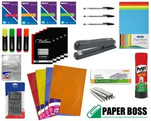 School stationery pack